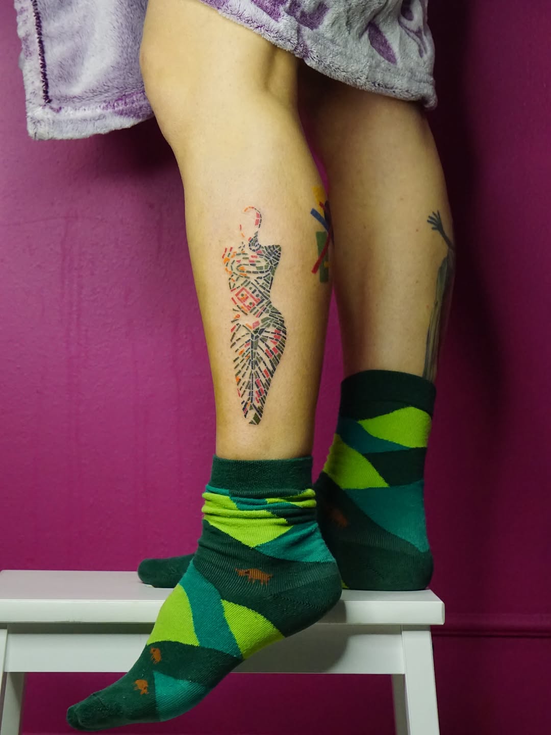 Tattoo by @lub_lub_art β geometric, ornamental