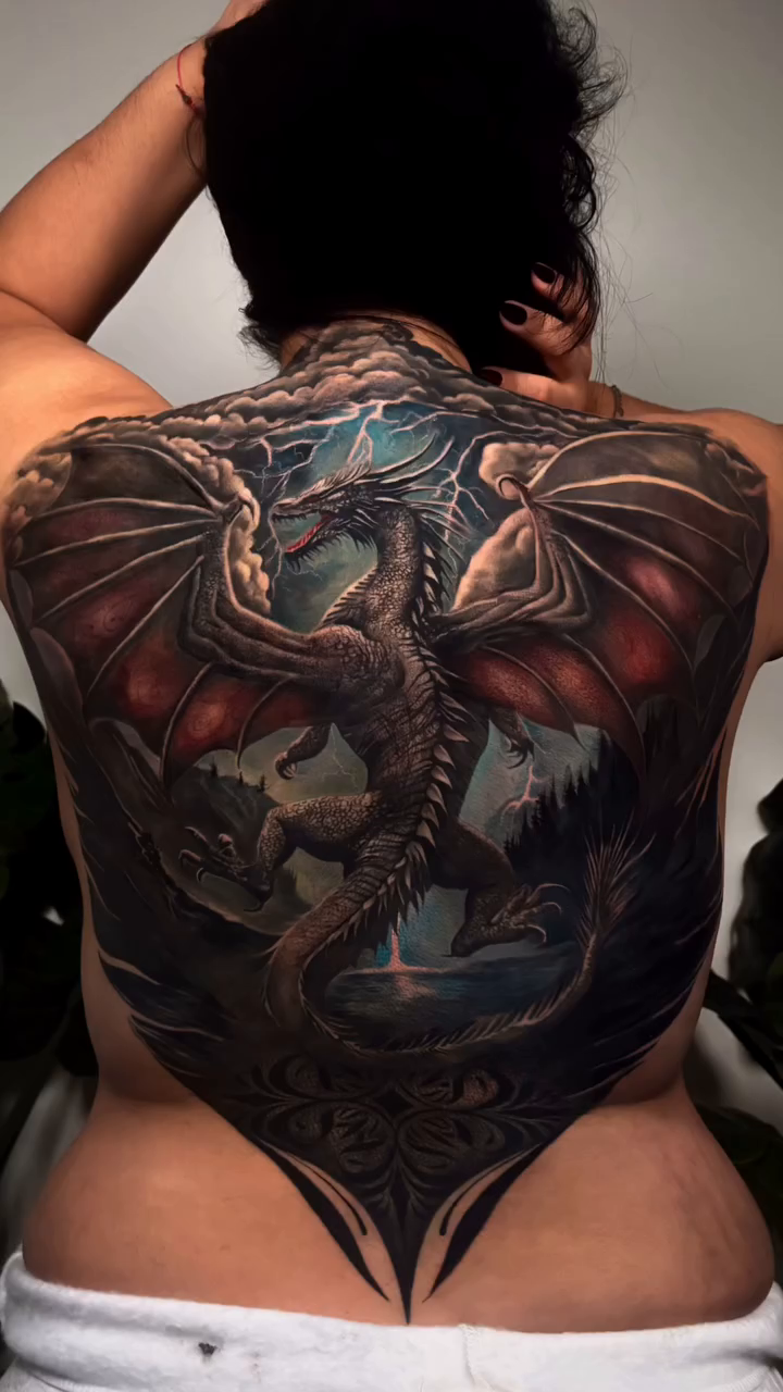 Tattoo by @inkbyyari — realism, black_and_grey