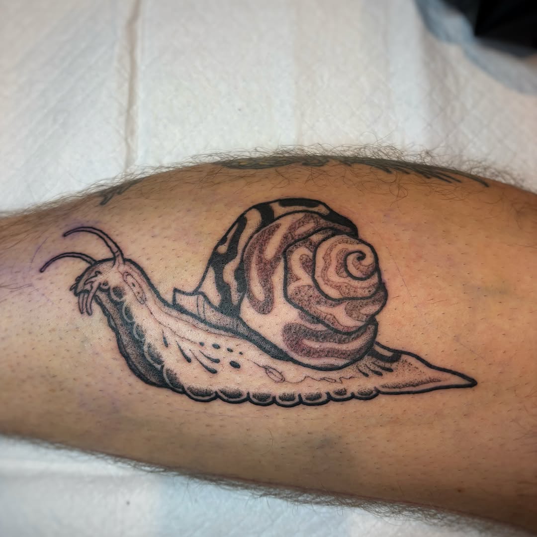 Tattoo by @birchbeast — black_and_grey, illustrative