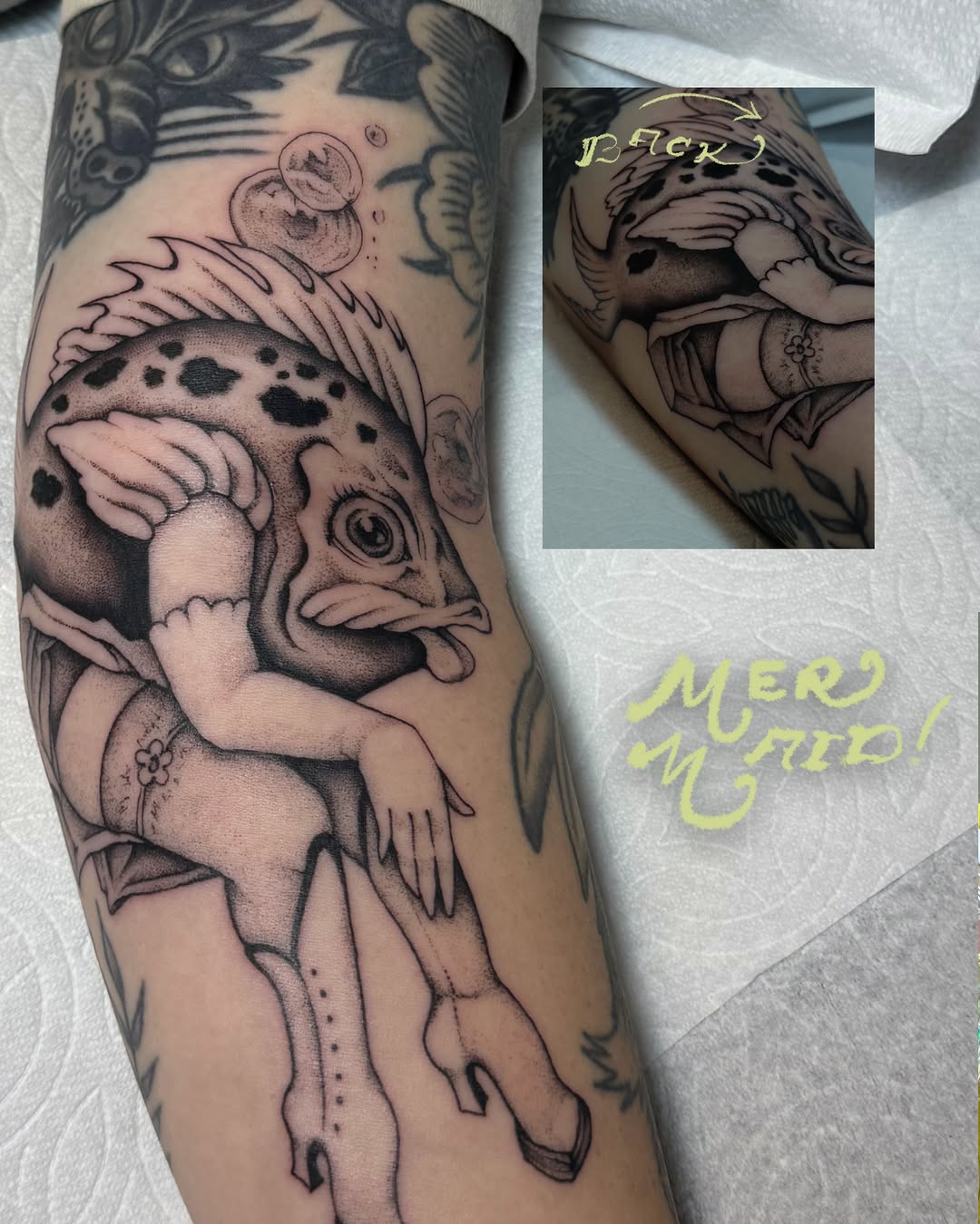 Tattoo by @sailorsisilia — black_and_grey, chicano