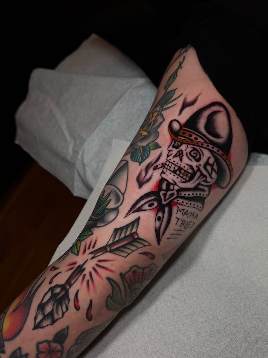 Tattoo by @caseyxsullivan — american_traditional