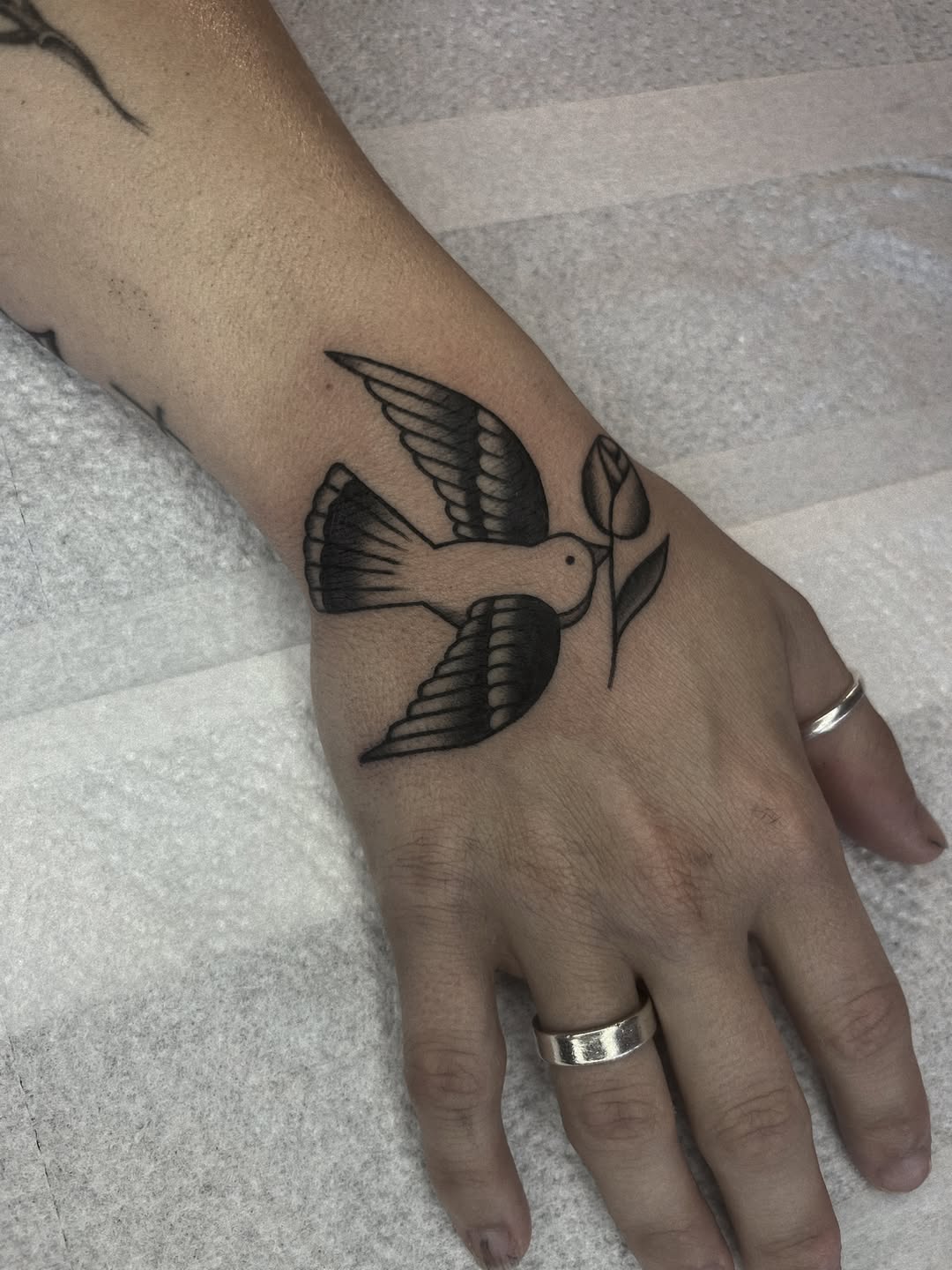 Tattoo by @ezzybones — american_traditional