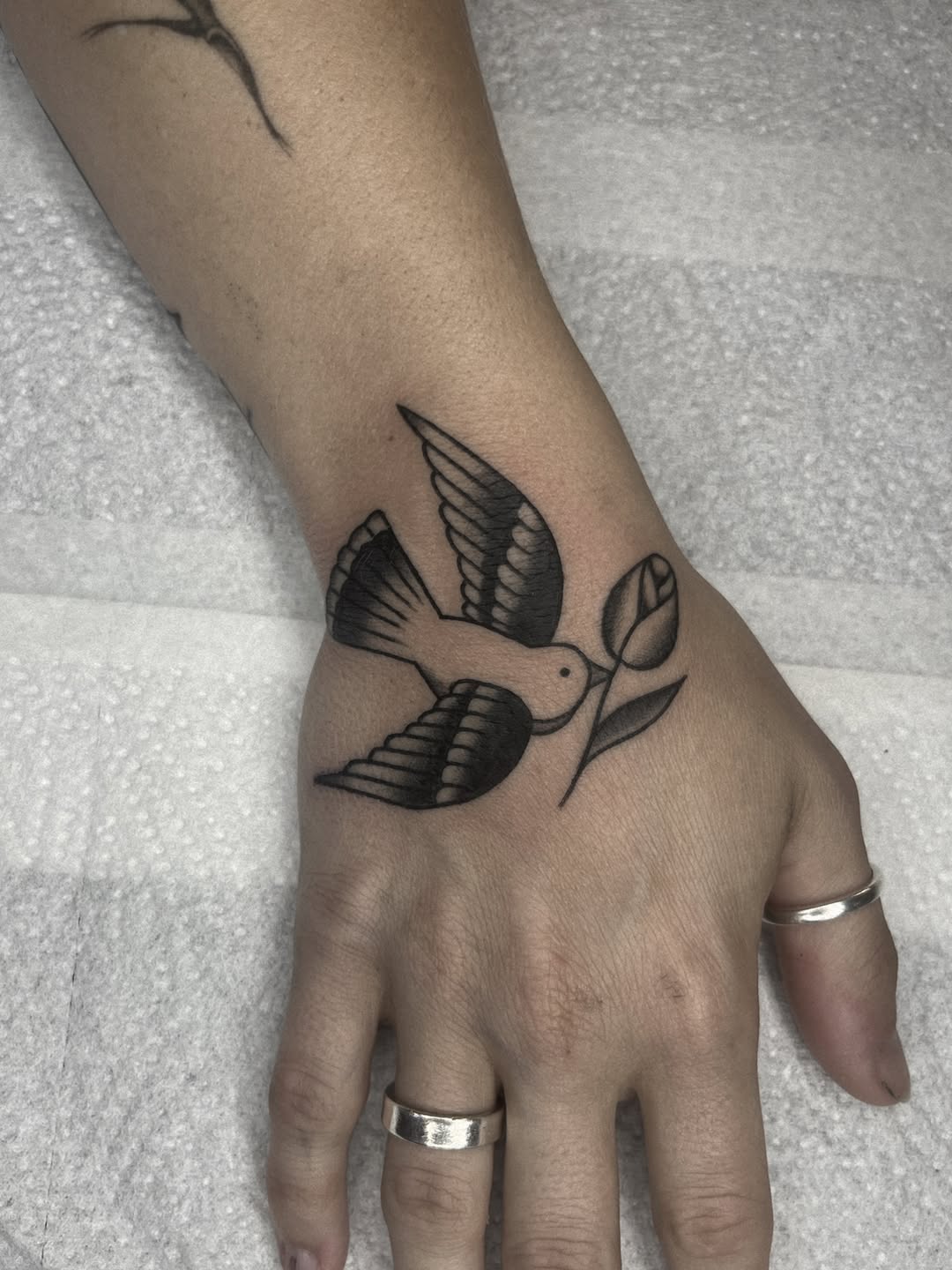 Tattoo by @ezzybones — american_traditional