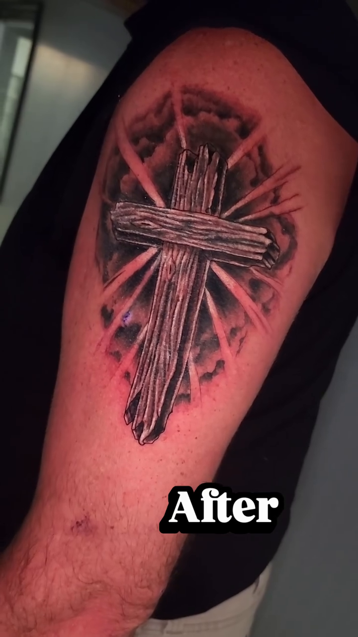 Tattoo by @zachmullinstattoos โ black_and_grey, realism