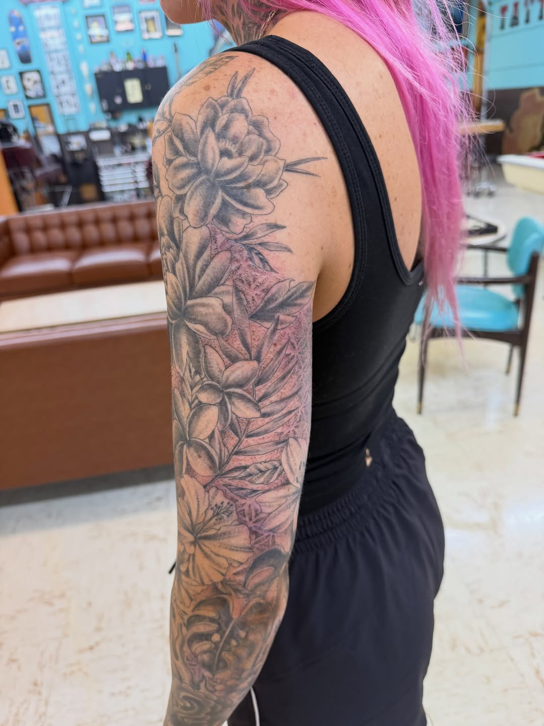 Tattoo by @levisawdontattoo — black_and_grey, realism