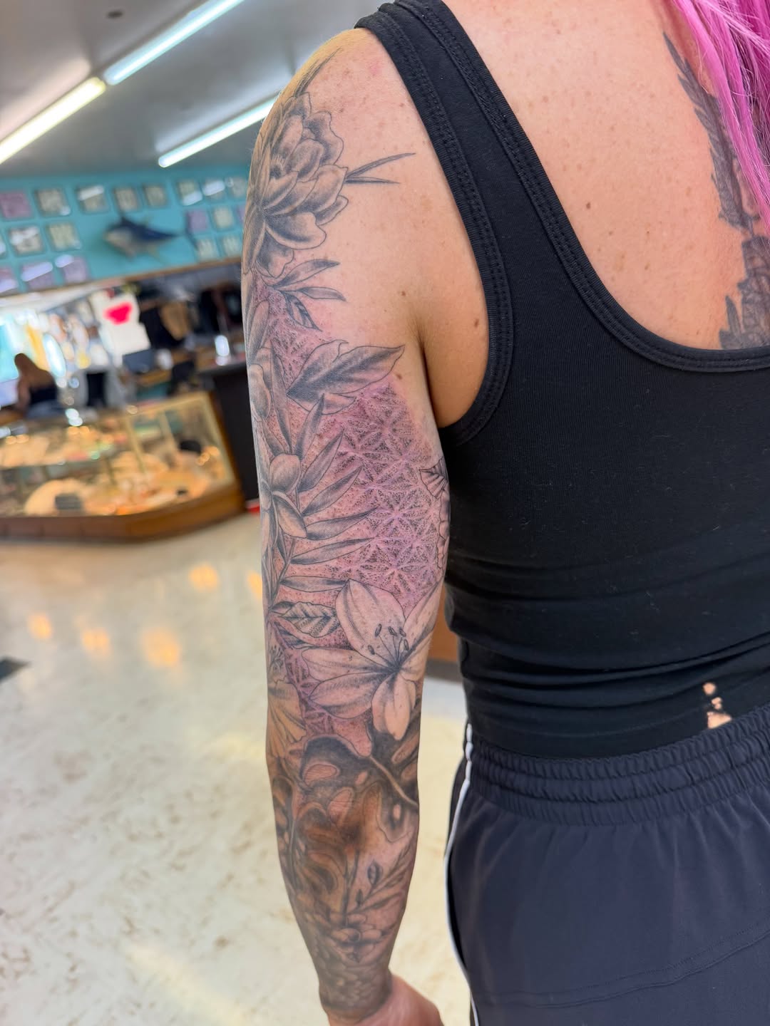 Tattoo by @levisawdontattoo — black_and_grey, realism