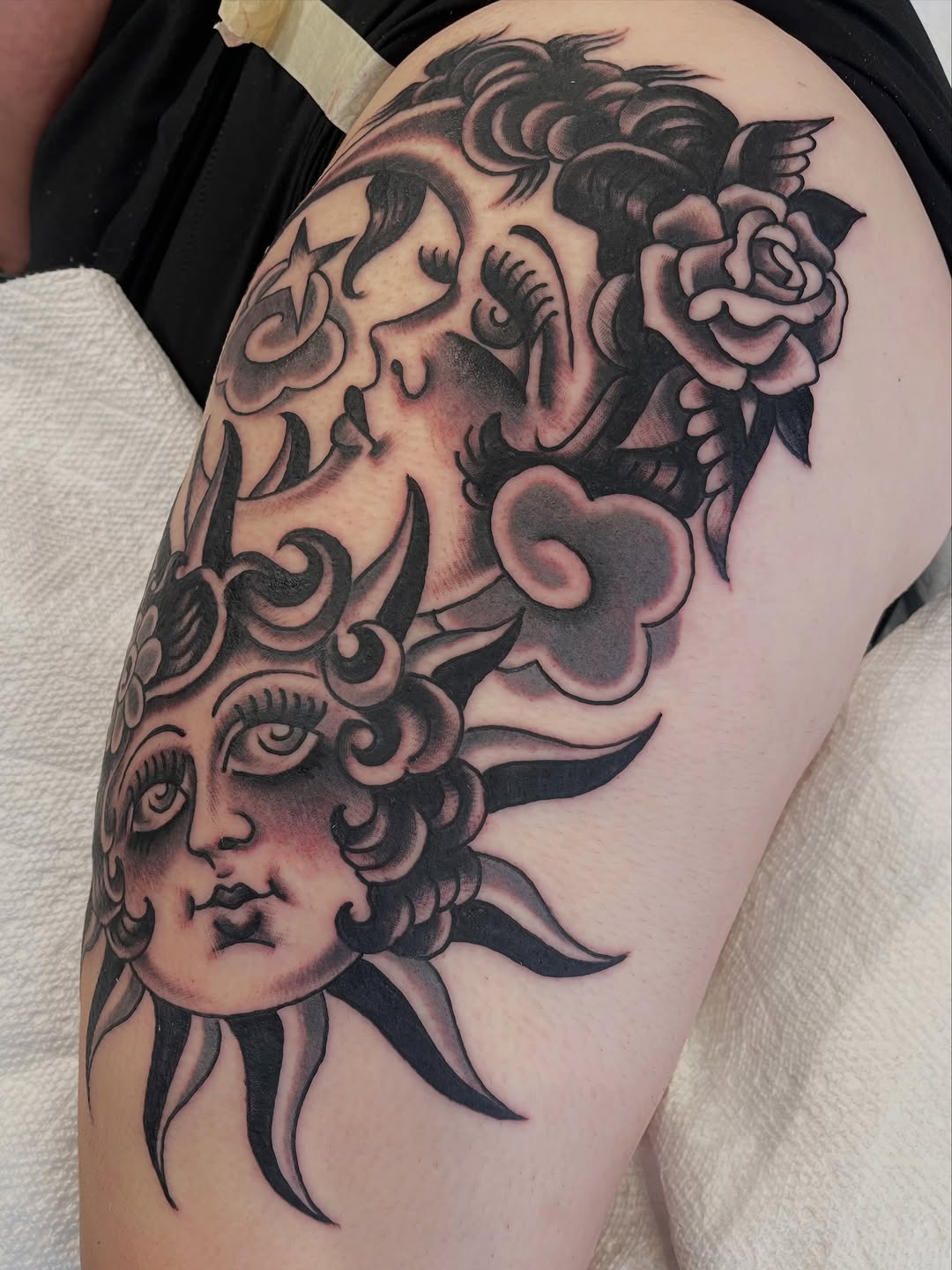 Tattoo by @alexgarcia077gmailcom — american_traditional, black_and_grey