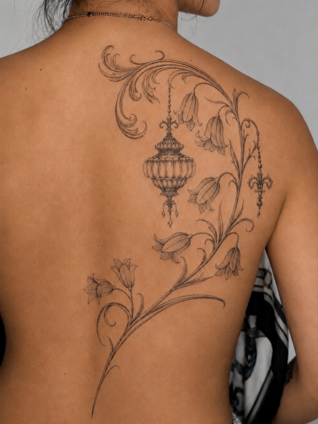 Tattoo by @bestasiantattoo — fine_line, ornamental