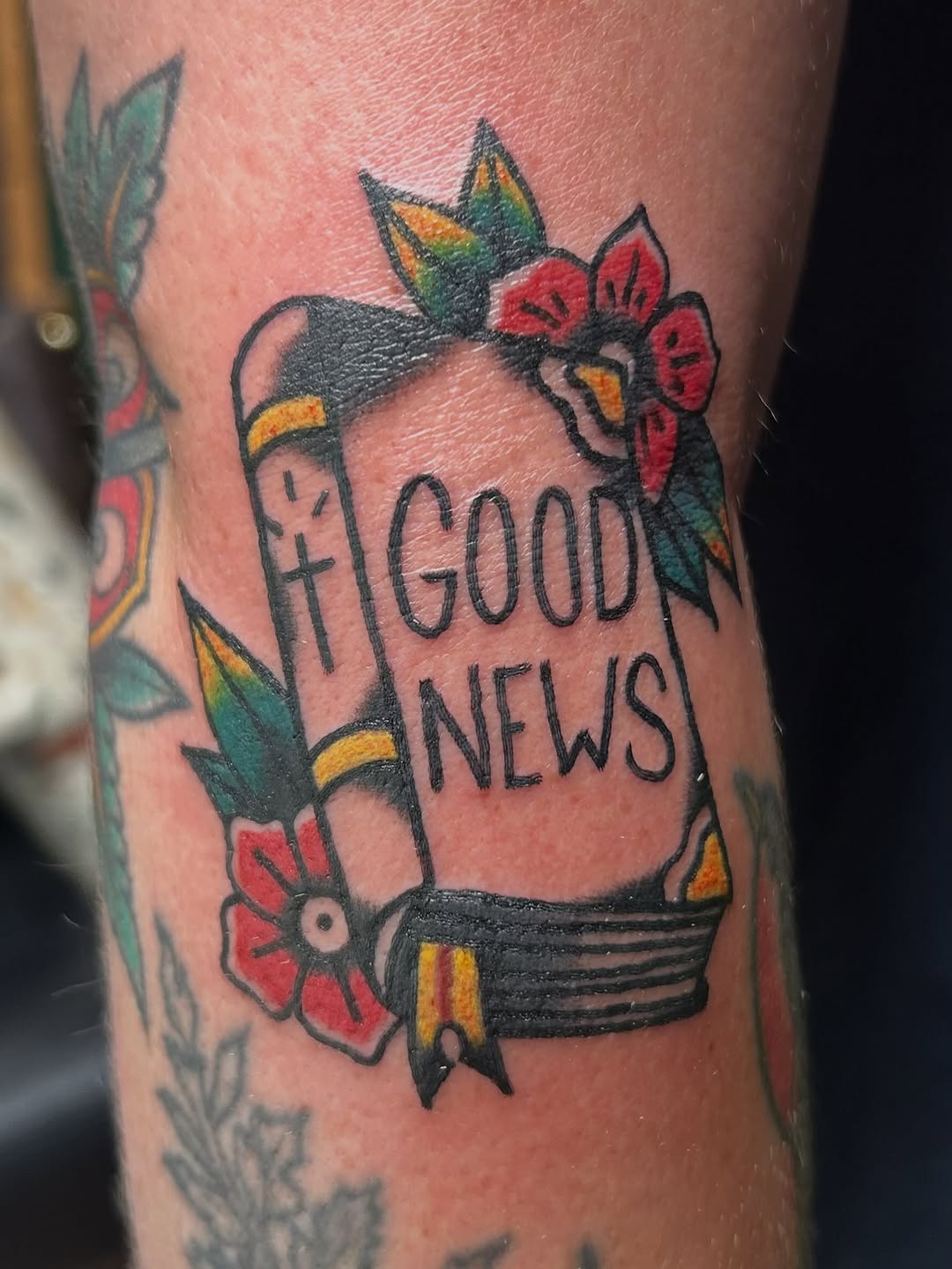 Tattoo by @la5k0_creati0n5 — american_traditional, lettering_script