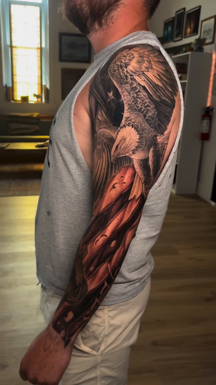 Tattoo by @sam__neer — realism, black_and_grey