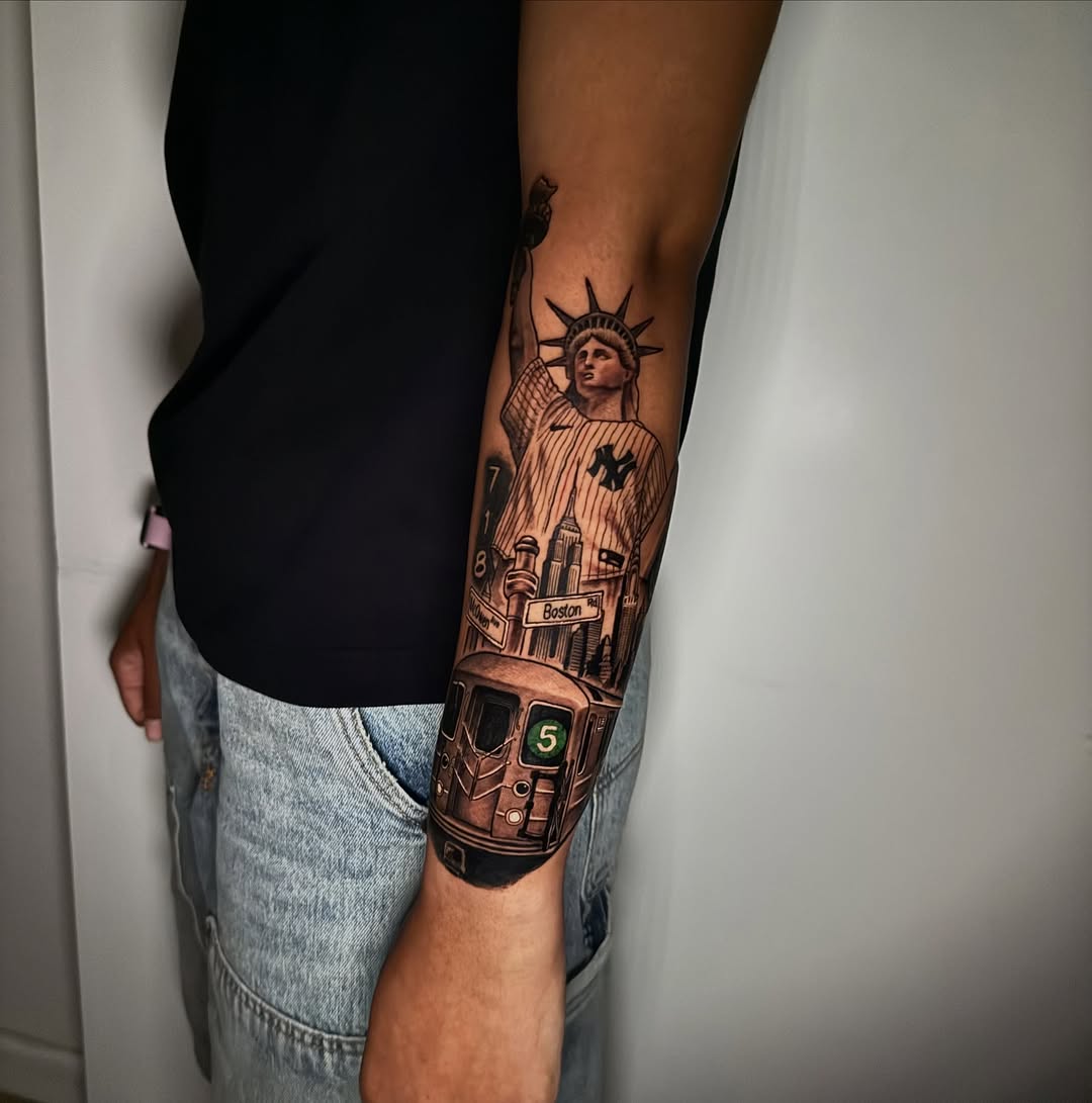 Tattoo by @fernandito.ink — realism, black_and_grey