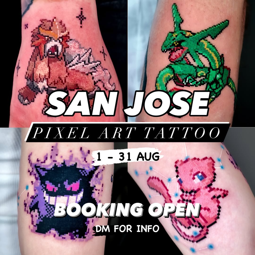 Tattoo by @mrpixel.tattooer β pixel_art