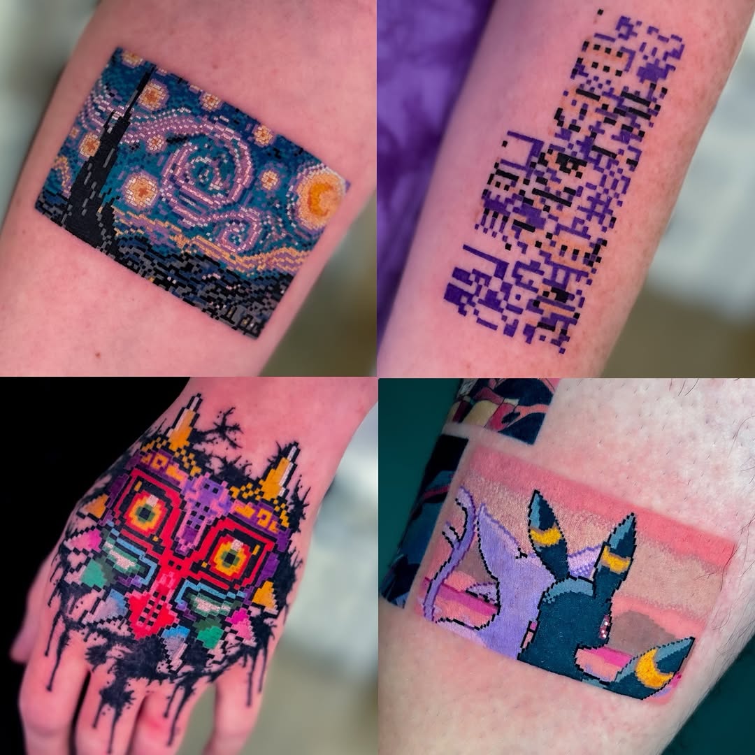 Tattoo by @mrpixel.tattooer β realism, fine_line