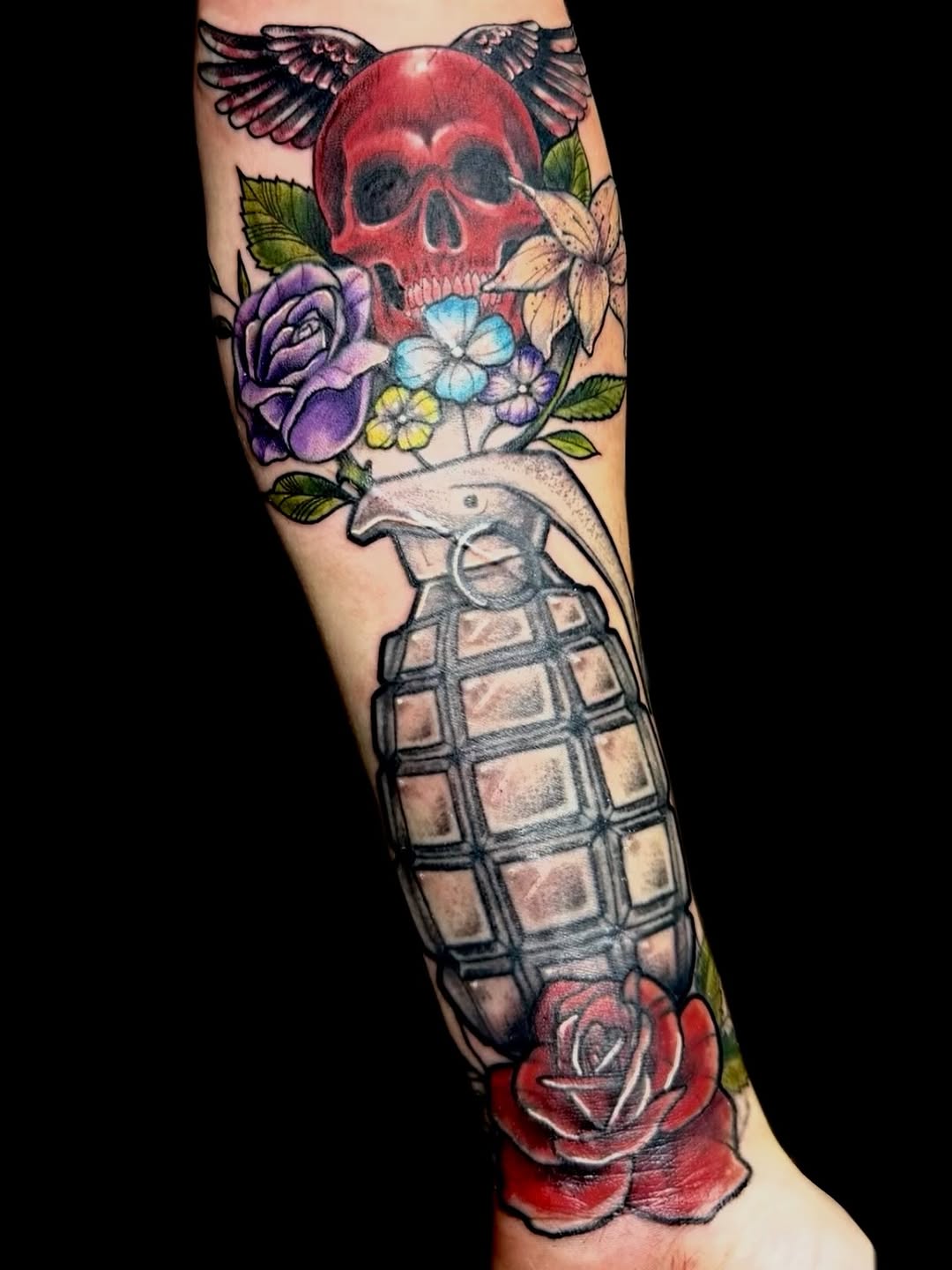 Tattoo by @katscratchtattooss — neo_traditional, realism