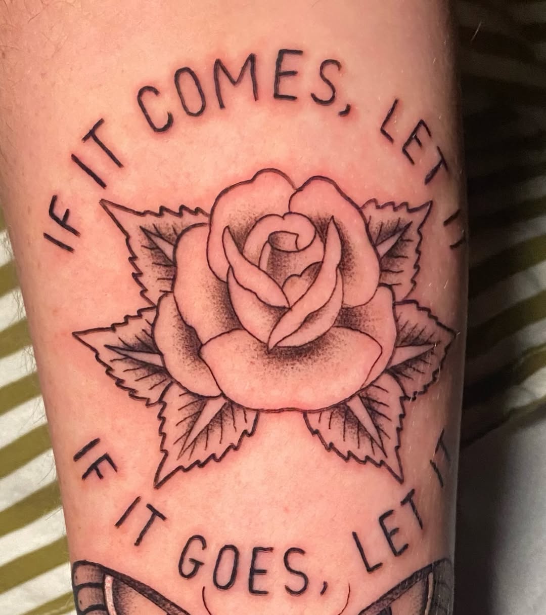 Tattoo by @nathena.ink — american_traditional, lettering_script