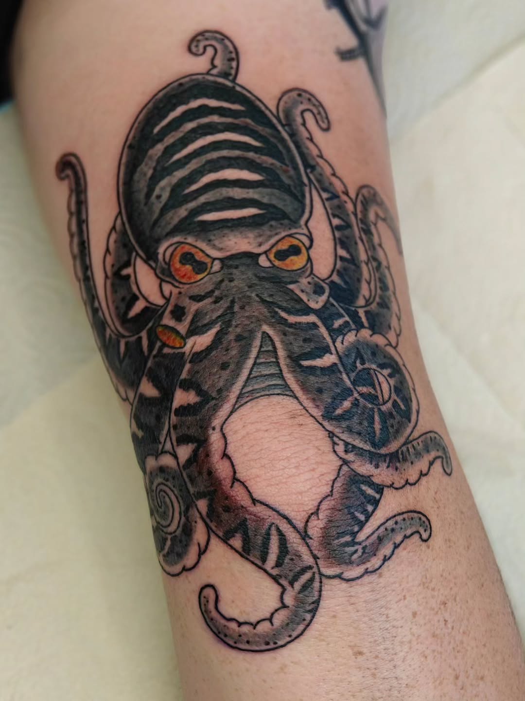 Tattoo by @reedblount — japanese_irezumi, black_and_grey