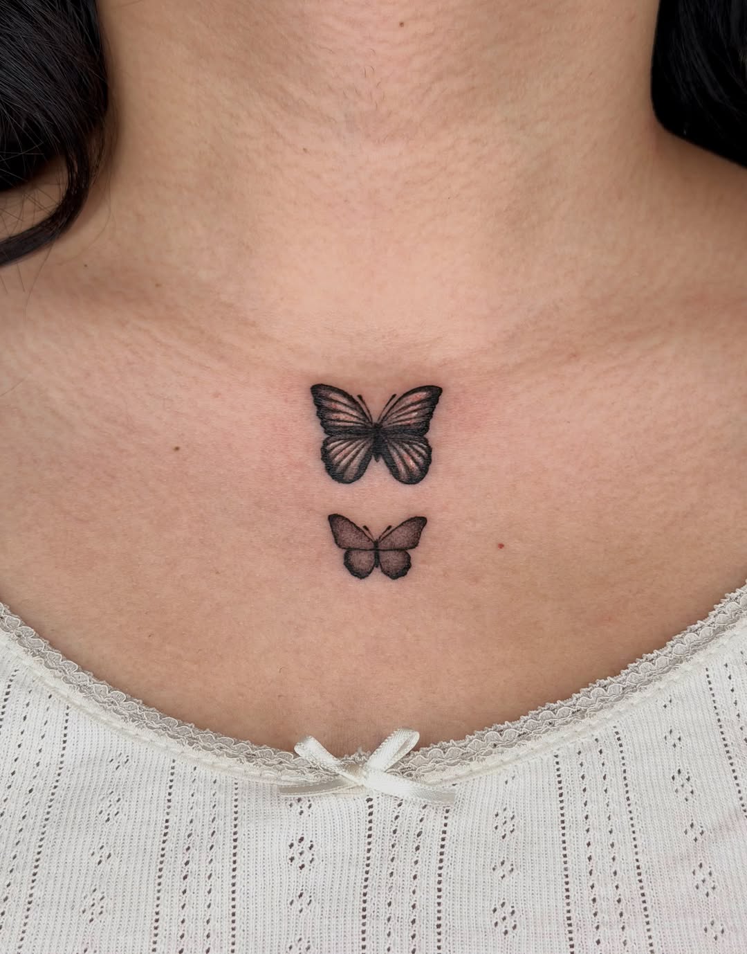 Tattoo by @artby_avarose — fine_line, black_and_grey