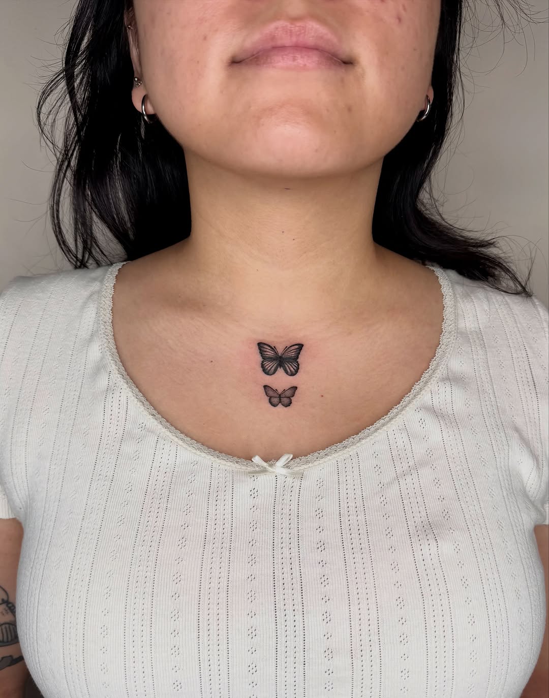 Tattoo by @artby_avarose — fine_line, black_and_grey