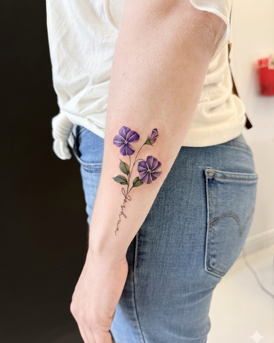 Tattoo by @ray_inkflow — fine_line, lettering_script