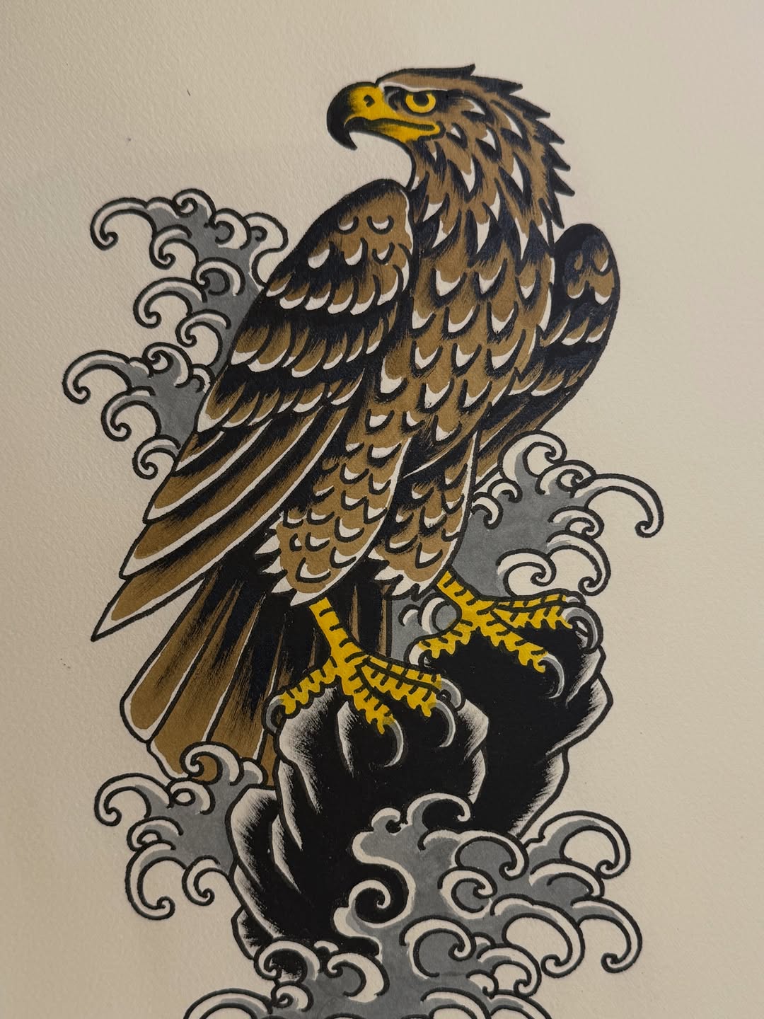Tattoo by @jesseswanson — american_traditional, japanese_irezumi
