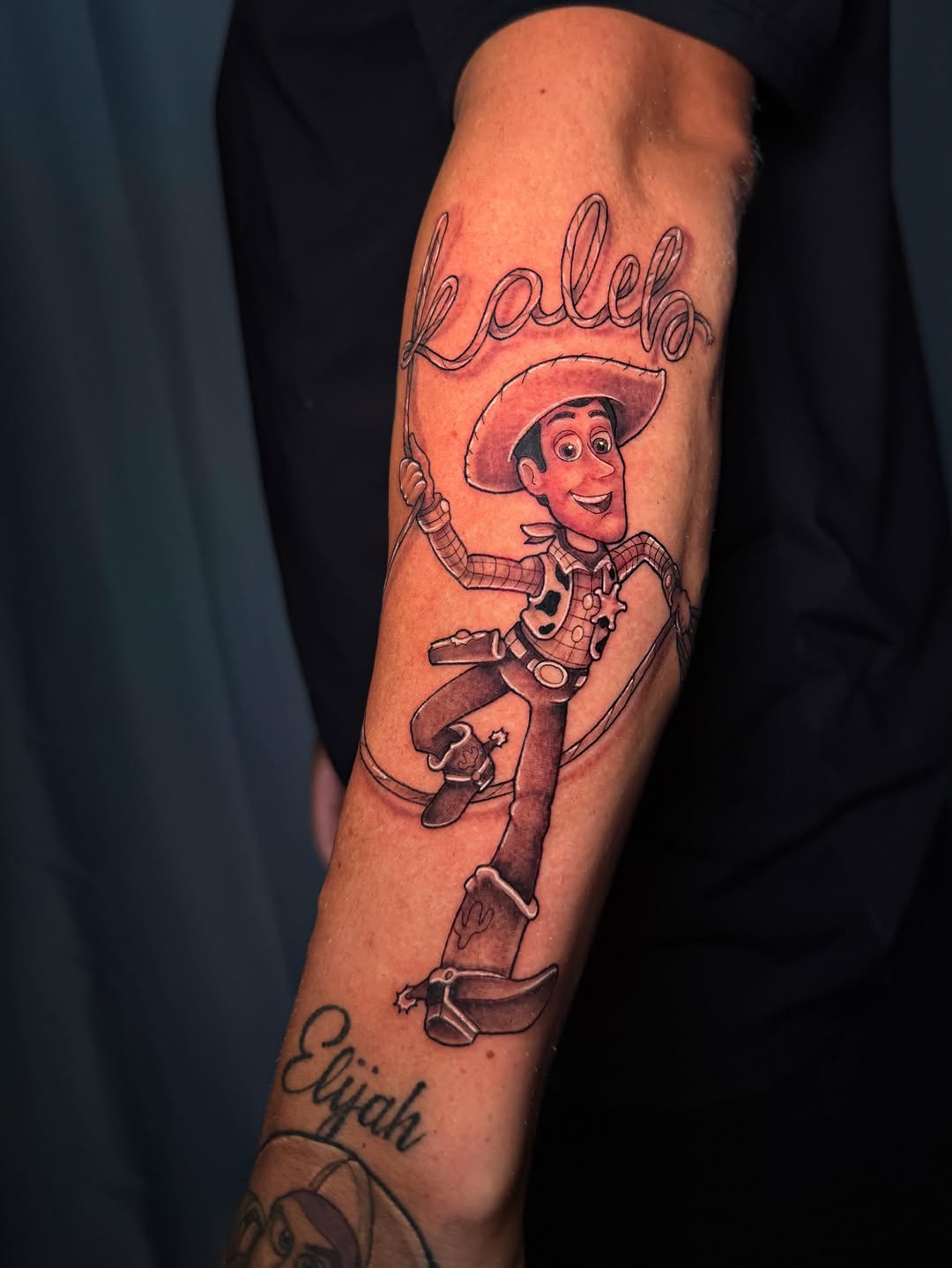 Tattoo by @andyrose_tattoo — new_school, lettering_script
