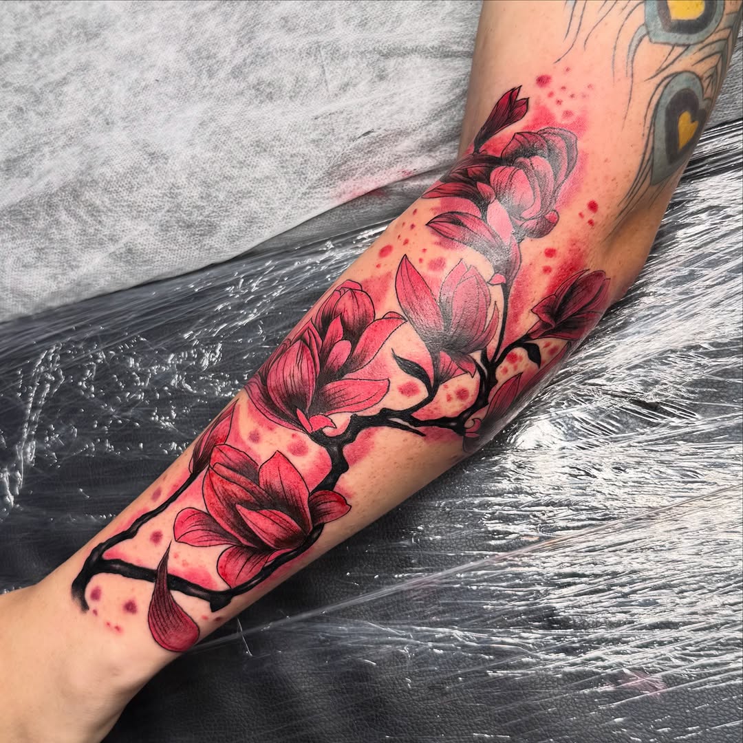 Tattoo by @tattsbymula — watercolor, black_and_grey