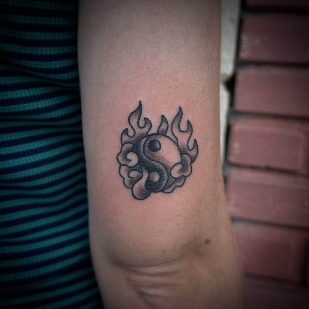 Tattoo by @chadjphillips — black_and_grey, chicano