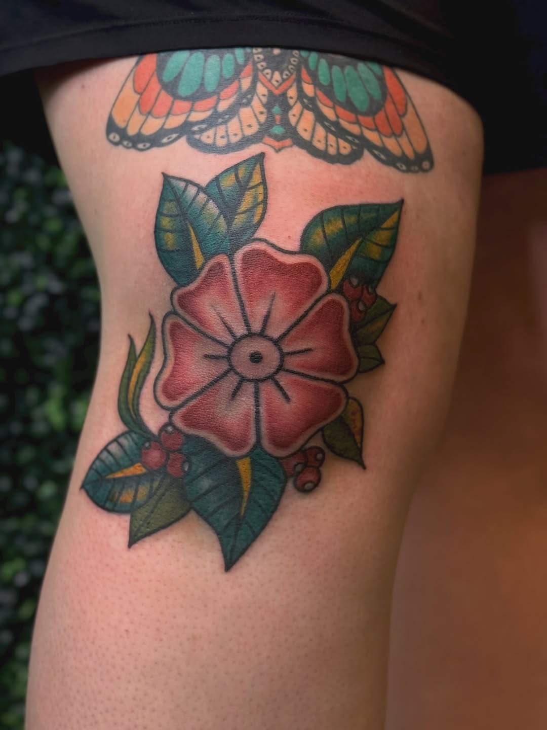 Tattoo by @merciless.moss — american_traditional