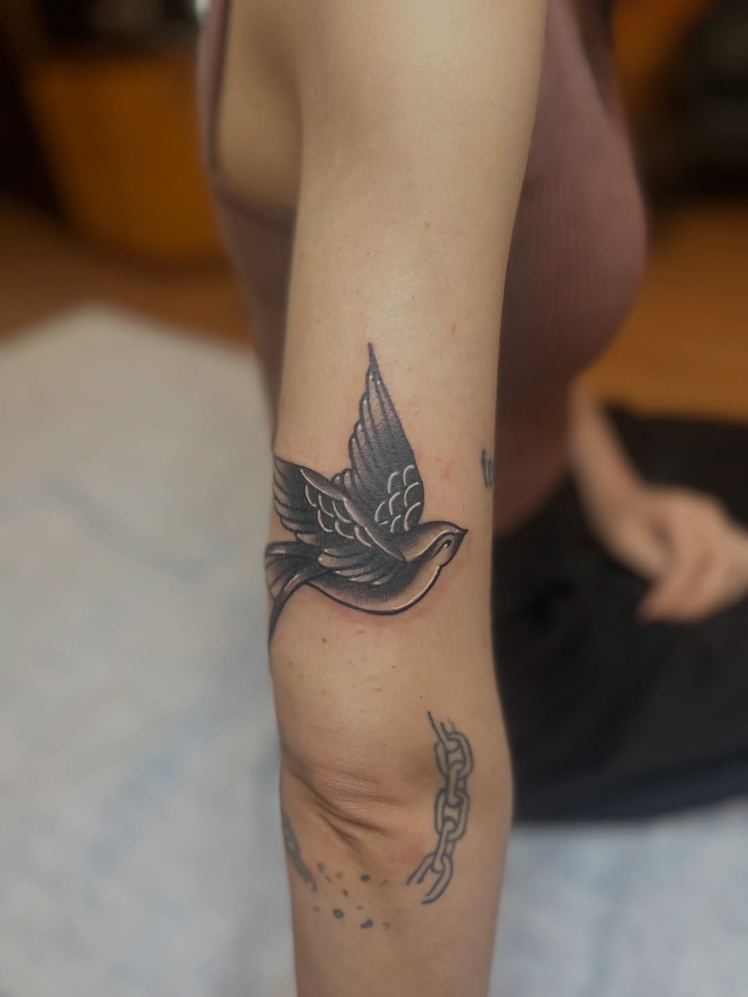 Tattoo by @fizzy_jizzles_wtc — black_and_grey, fine_line