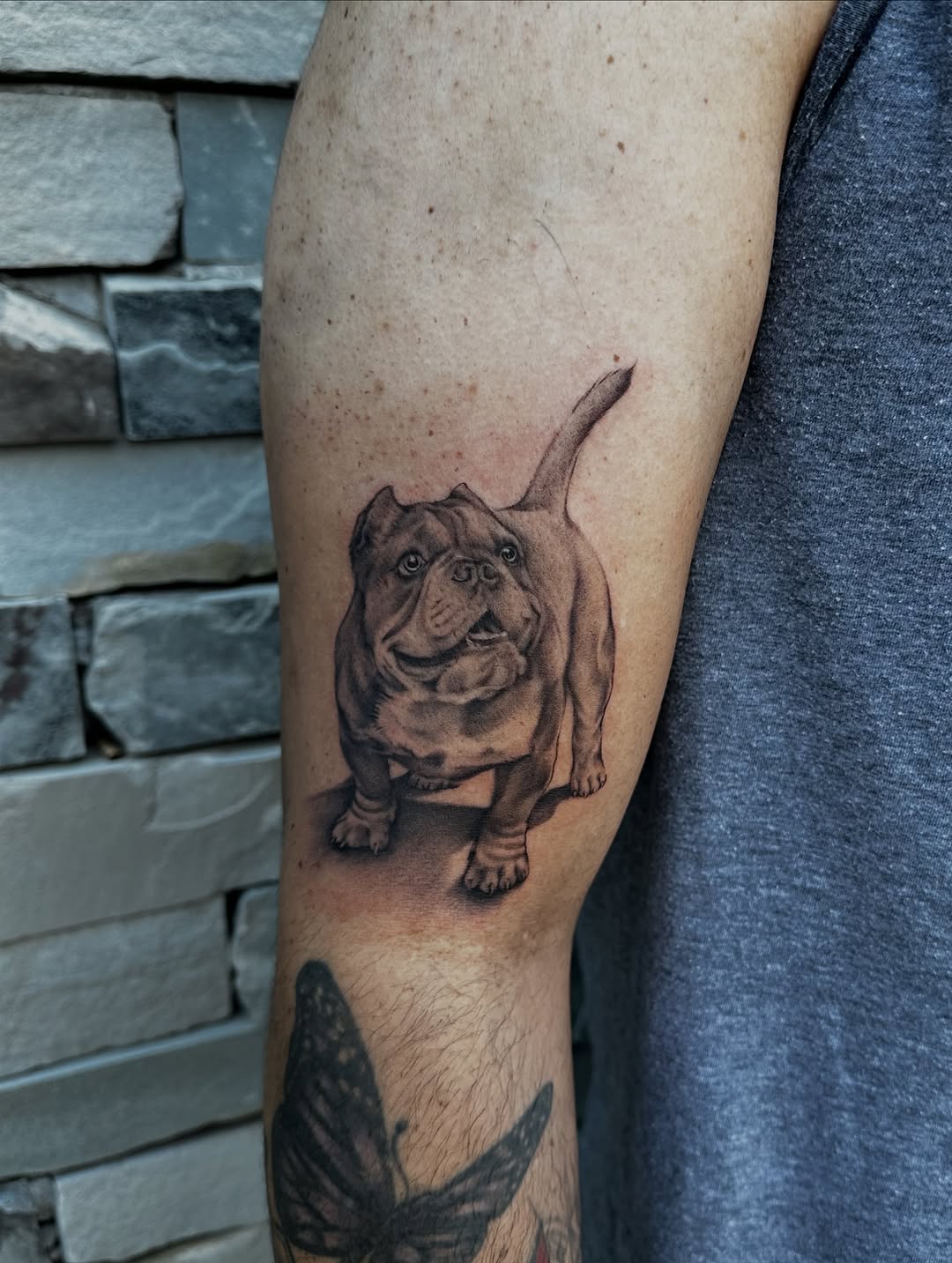 Tattoo by @danibtat2 โ realism, black_and_grey