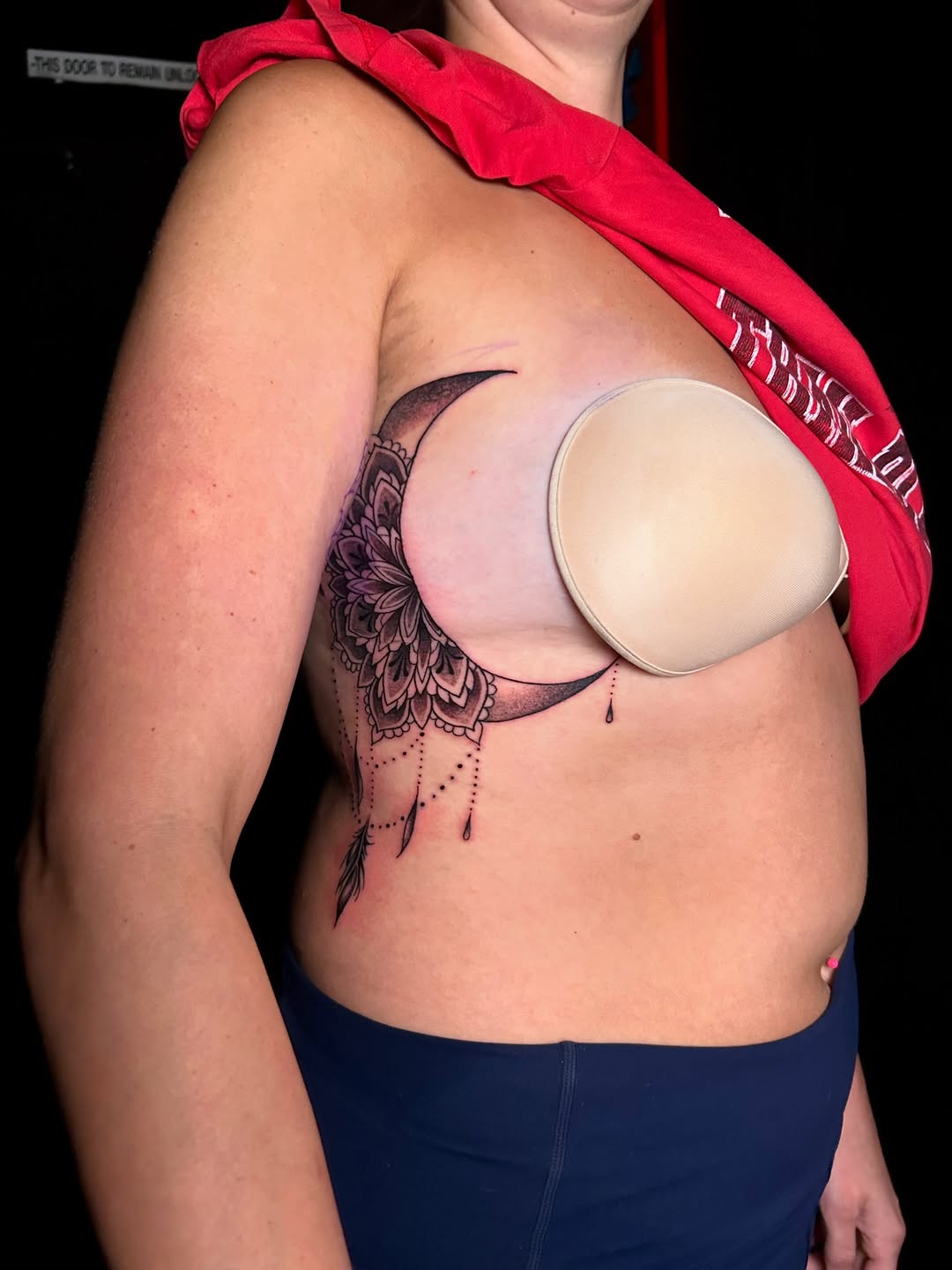 Tattoo by @blastedbarbie.ink — ornamental, dotwork