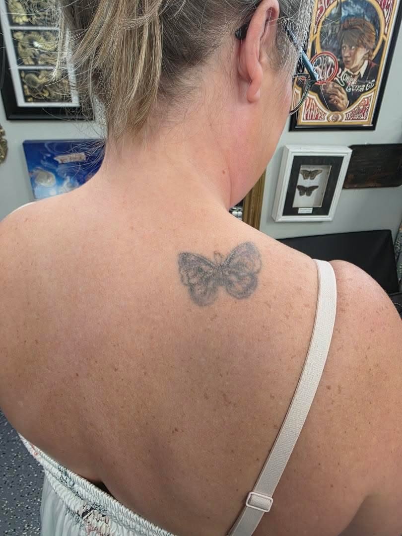Tattoo by @sheannatattoo — black_and_grey