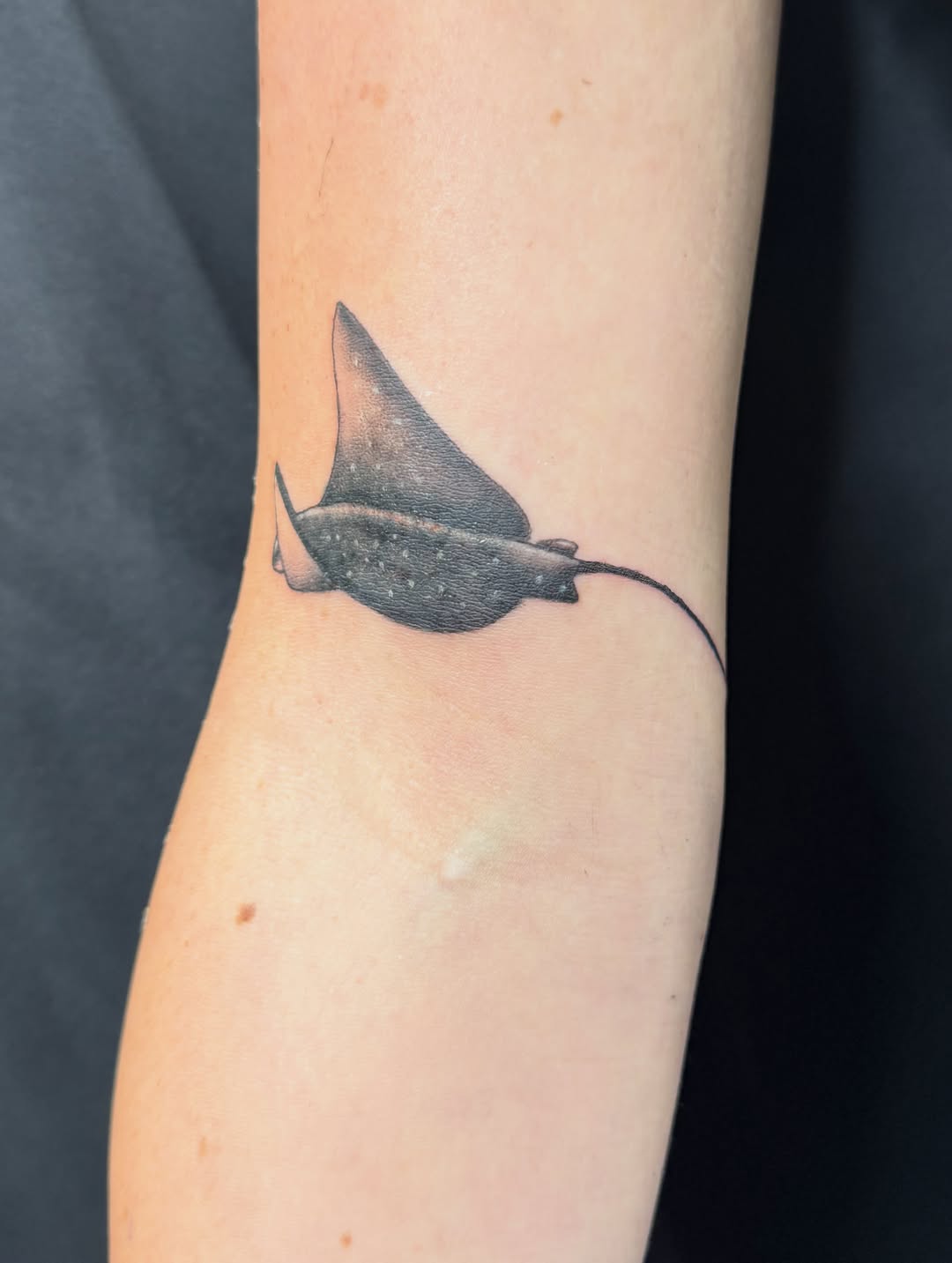 Tattoo by @brandonspindlertattoos — realism, black_and_grey