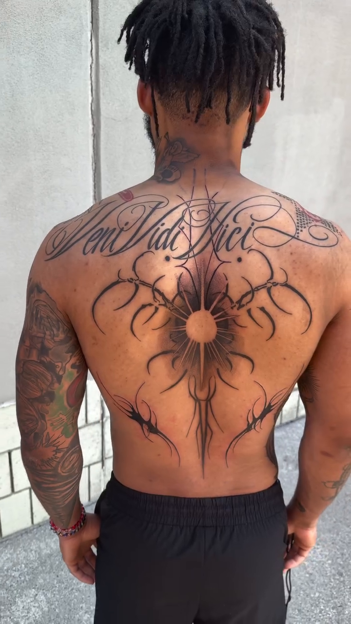 Tattoo by @tattoosbygiovanni — blackwork, lettering_script
