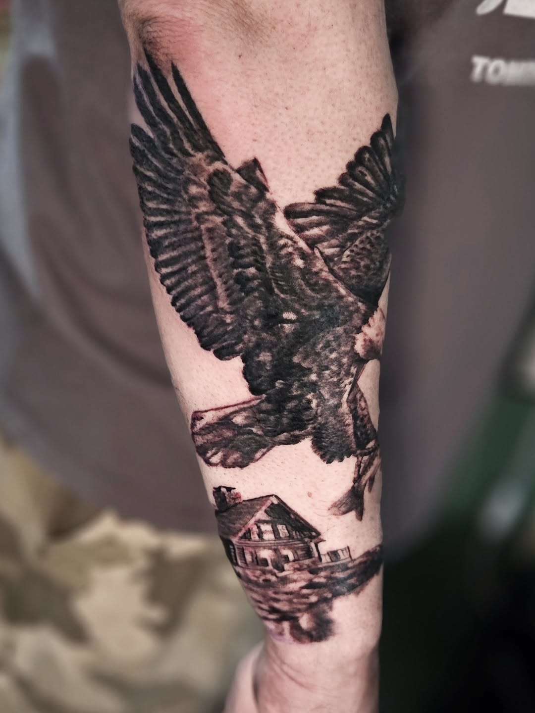 Tattoo by @walt_tattoo_mke — realism, black_and_grey