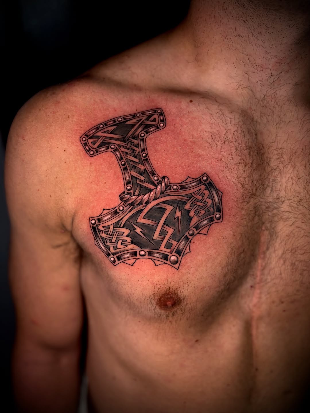 Tattoo by @tattoosbypatt_ — blackwork, geometric
