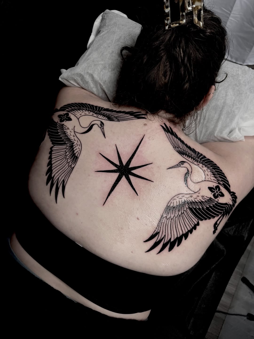 Tattoo by @inagaki.ink — japanese_irezumi, black_and_grey