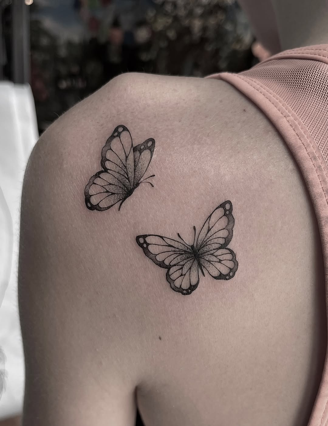 Tattoo by @raineydaytattoos — fine_line, black_and_grey