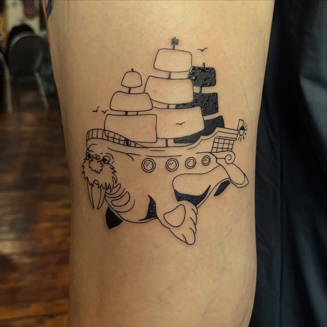 Tattoo by @cow.boy.ink — american_traditional