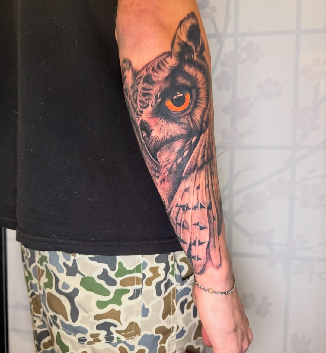 Tattoo by @artem.tattoos — realism, black_and_grey