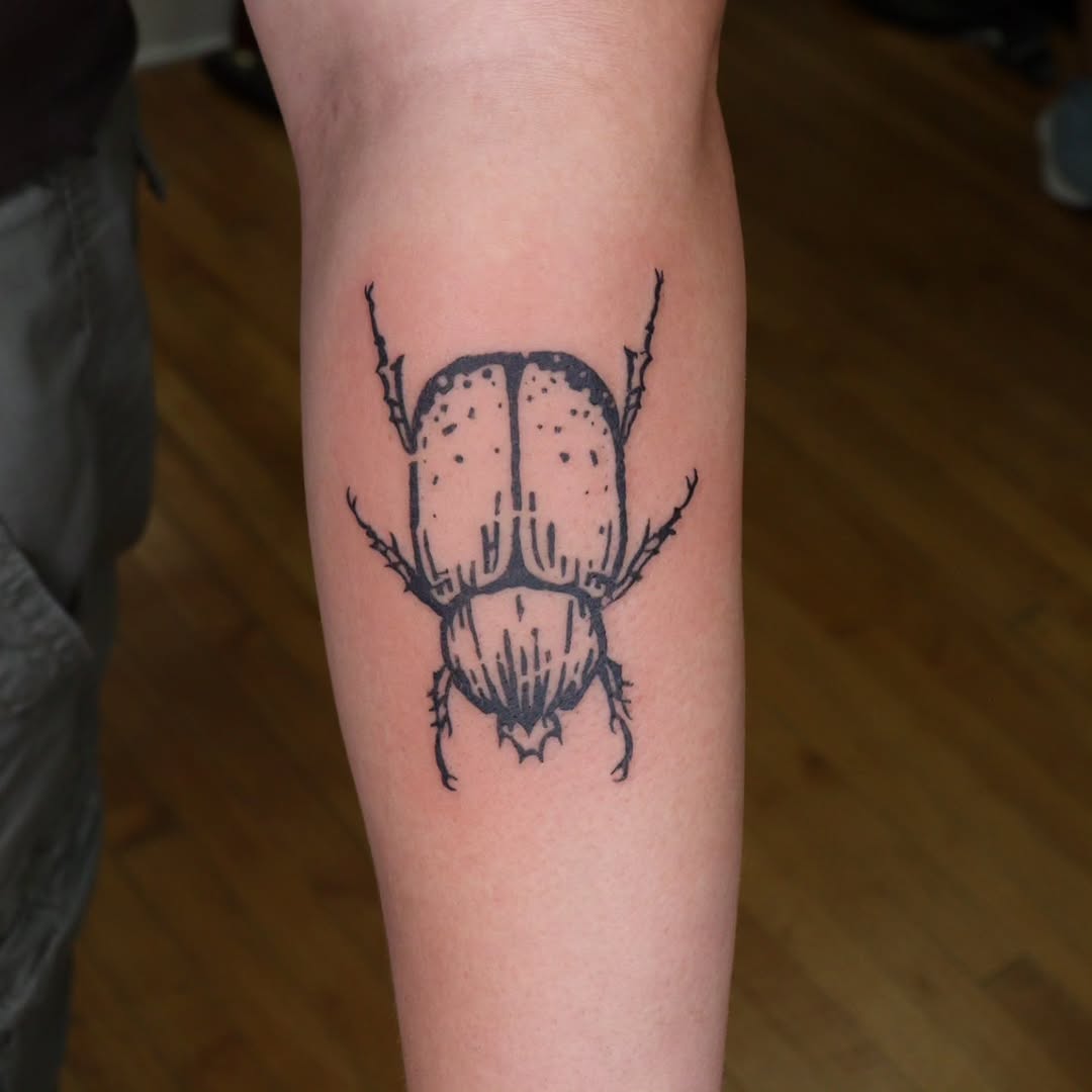 Tattoo by @lipchaktattoo โ blackwork, illustrative