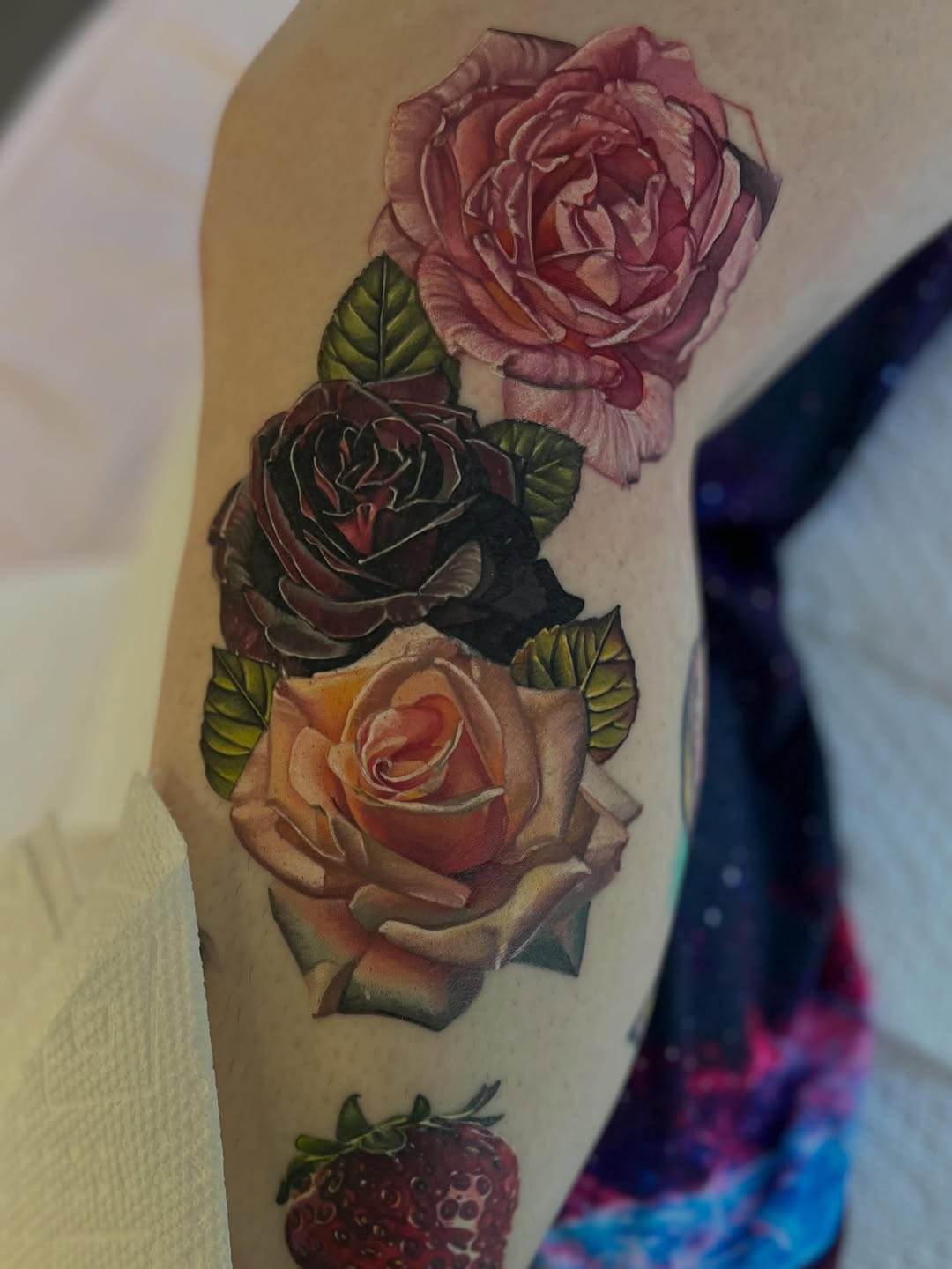 Tattoo by @taratimoon — realism, color