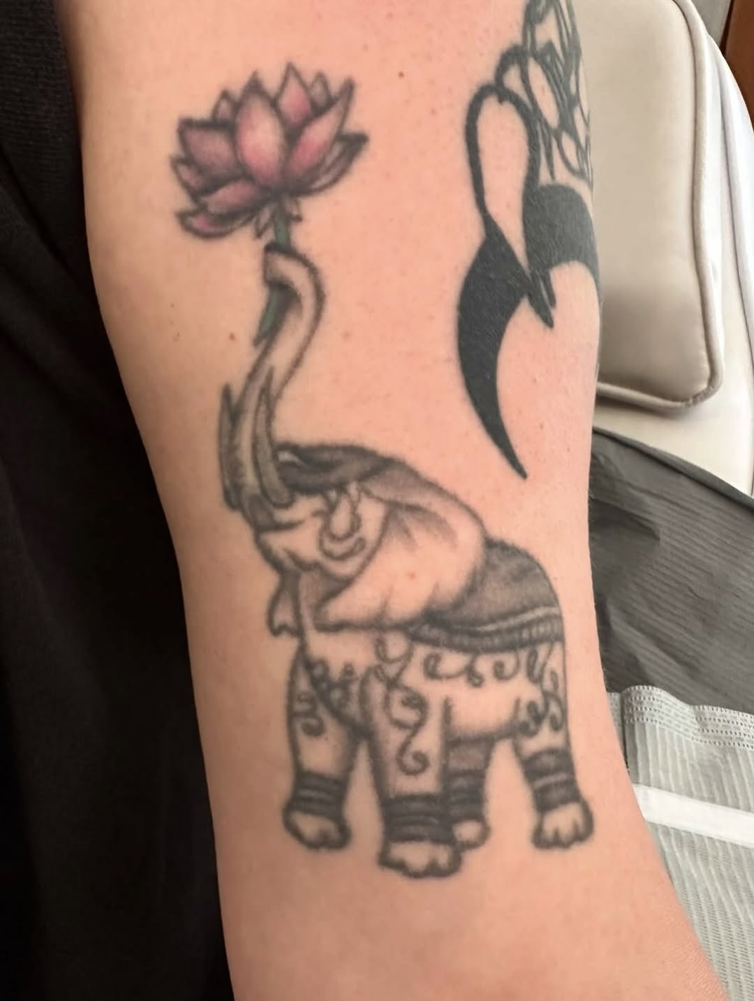 Tattoo by @joana.tattooer — realism, black_and_grey