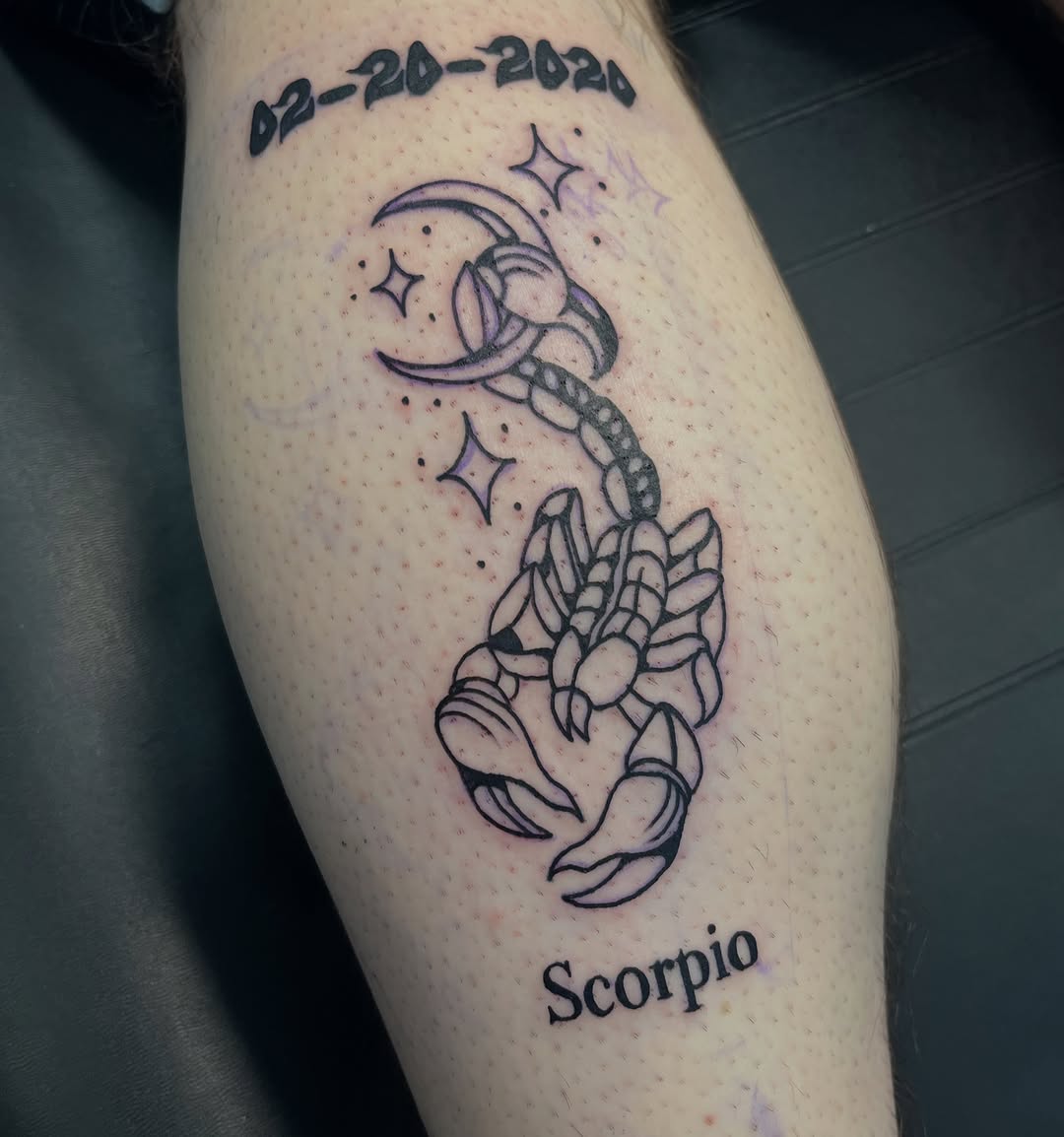 Tattoo by @enemytattoo — black_and_grey, lettering_script