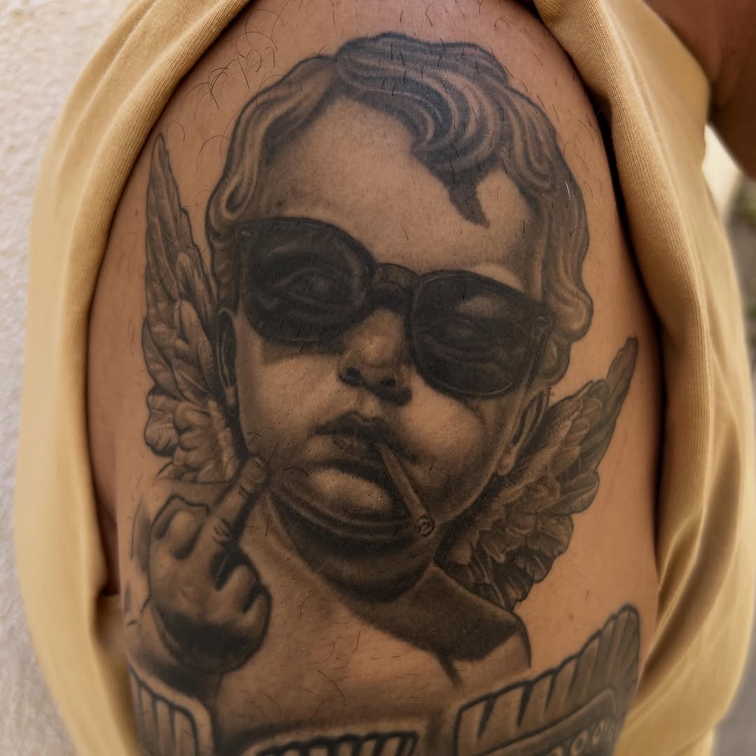 Tattoo by @niz_carrillo — black_and_grey, realism