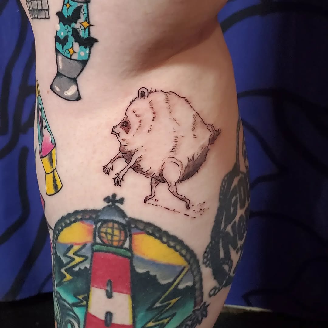 Tattoo by @crookedwil — illustrative