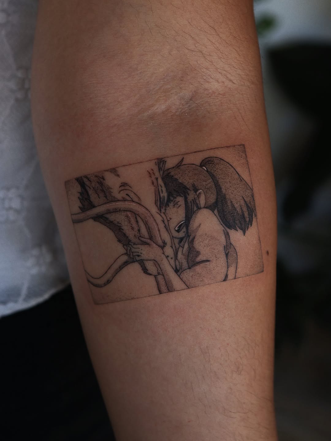 Tattoo by @randatattoos — anime, illustrative