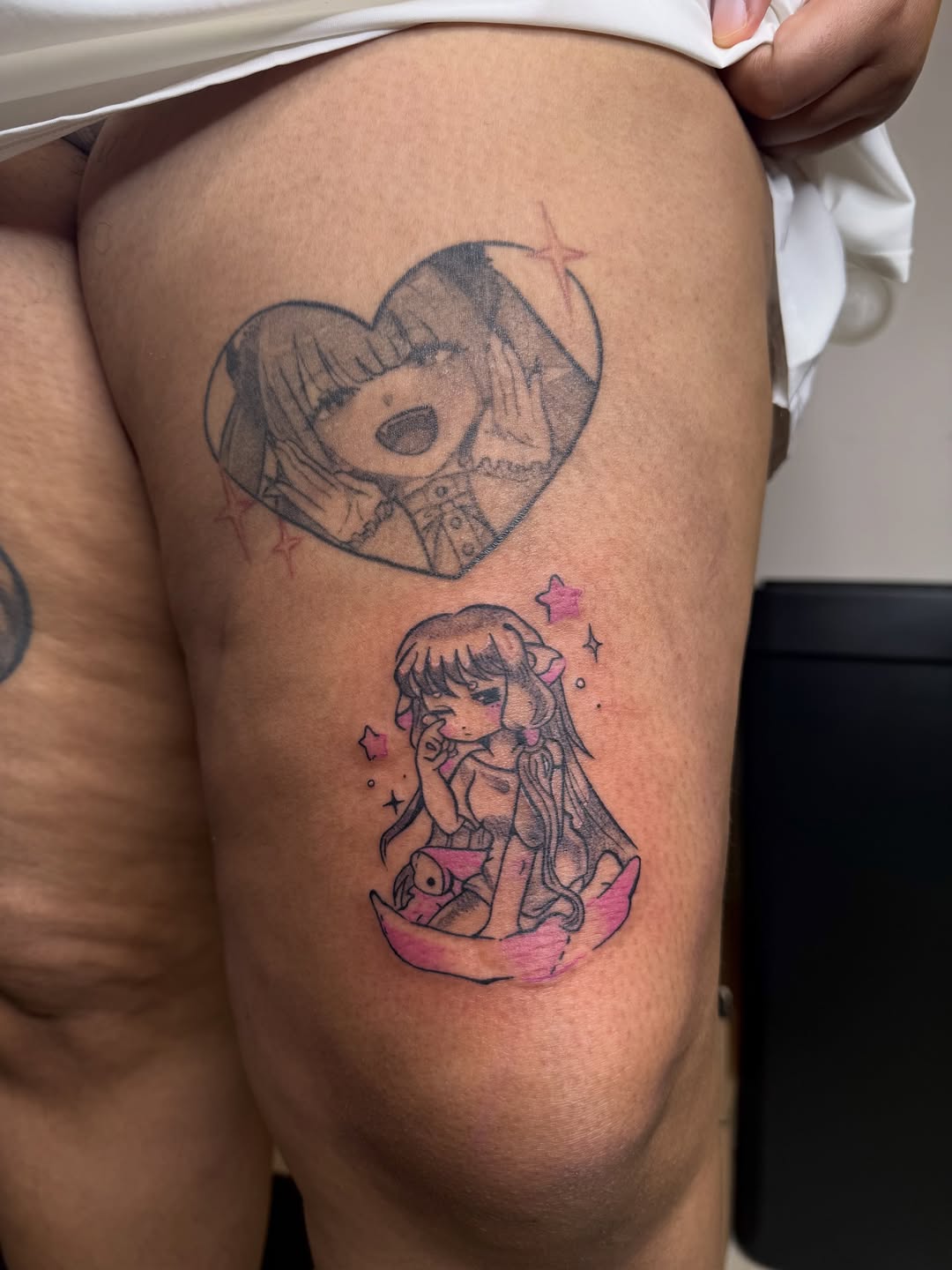 Tattoo by @myoddtattoos β anime, fine_line