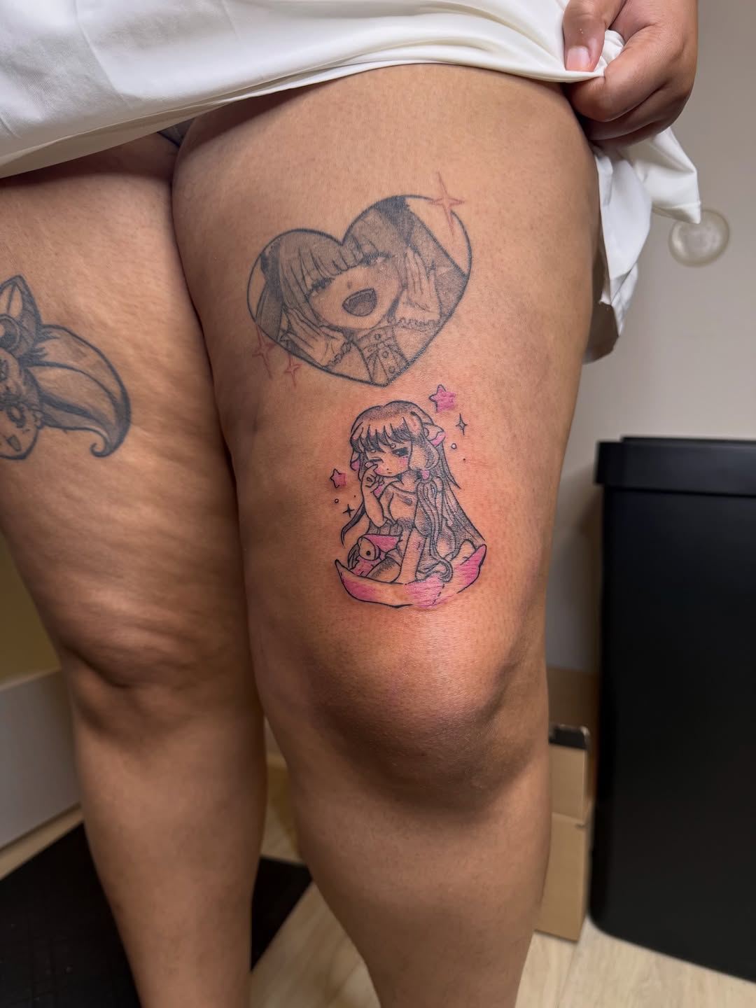 Tattoo by @myoddtattoos β anime, fine_line