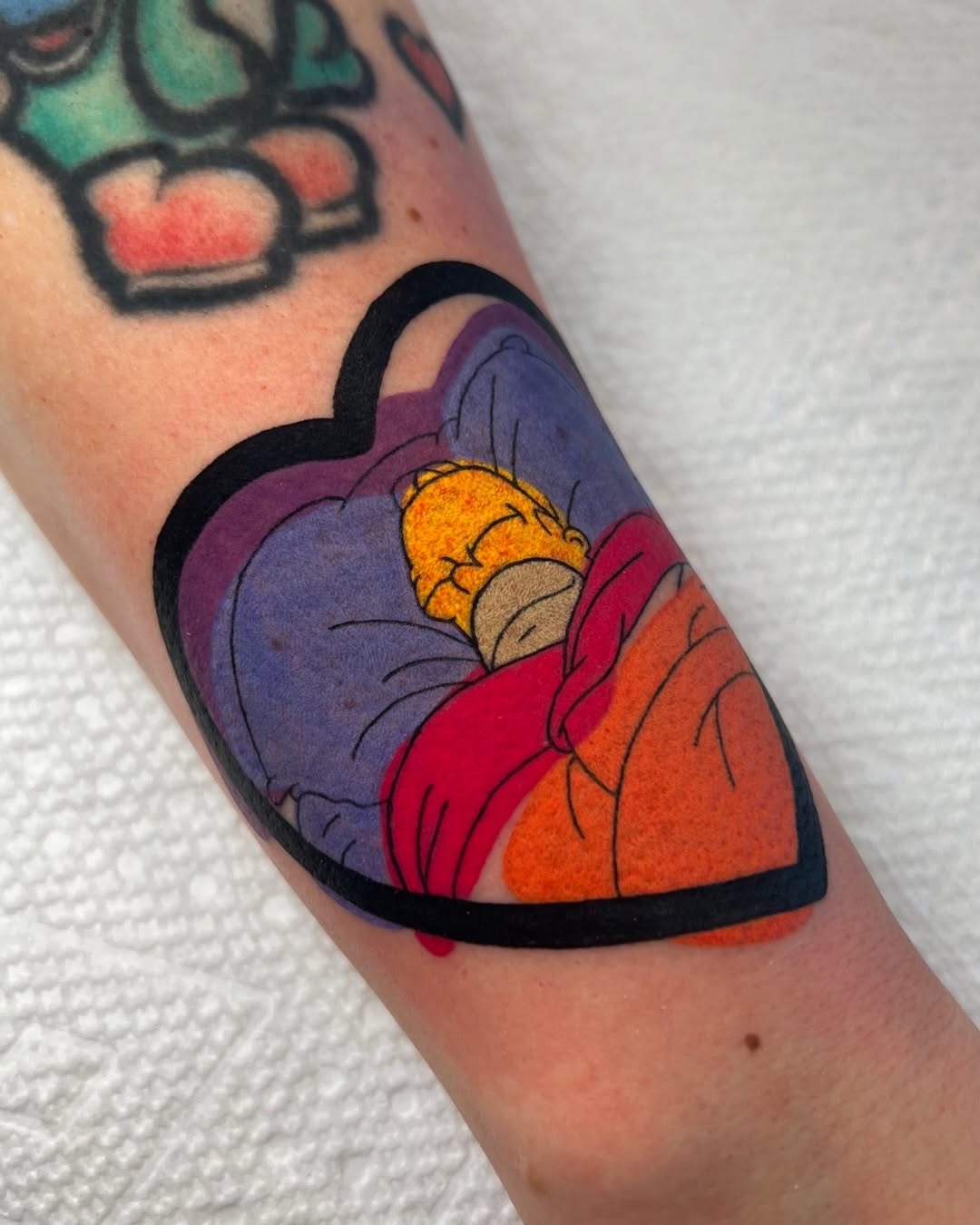 Tattoo by @mbakertattoo — new_school, anime